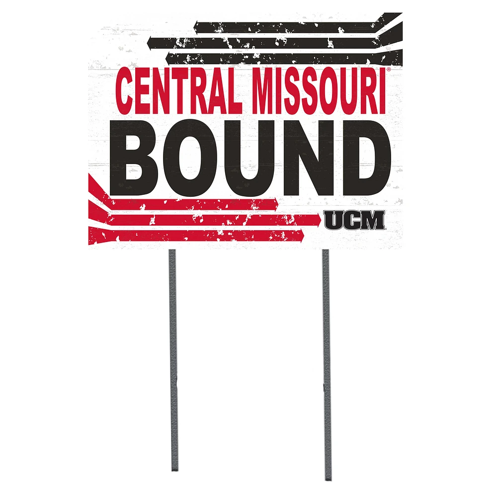 Central Missouri Mules 18'' x 24'' Bound Yard Sign