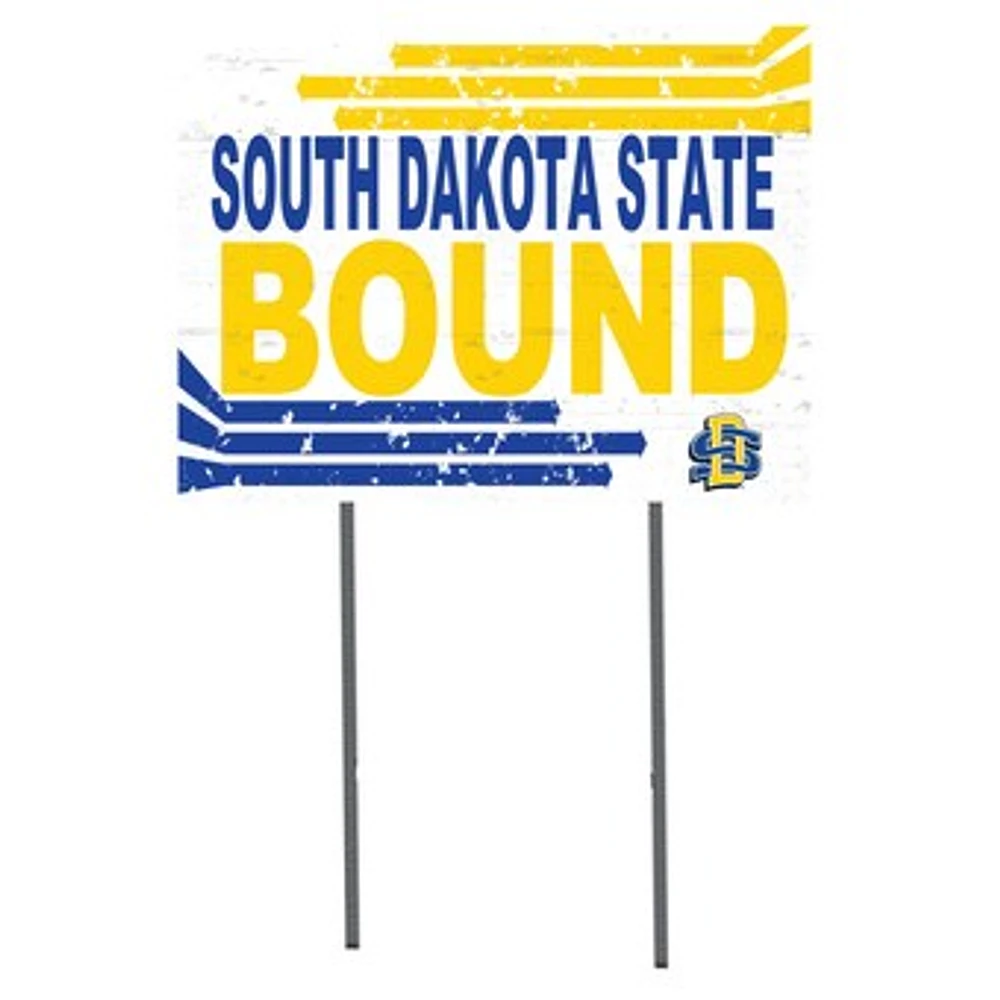 South Dakota State Jackrabbits 18'' x 24'' Bound Yard Sign