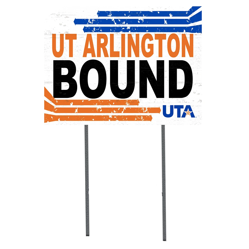 UT Arlington Mavericks 18'' x 24'' Bound Yard Sign