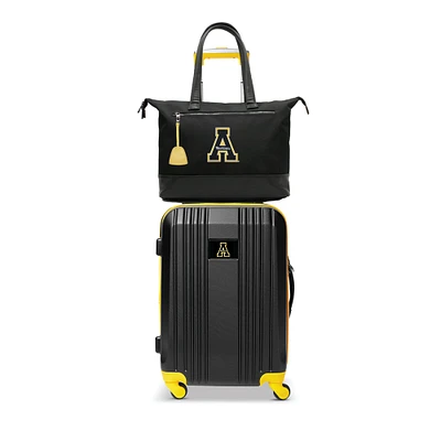 MOJO Appalachian State Mountaineers Premium Laptop Tote Bag and Luggage Set