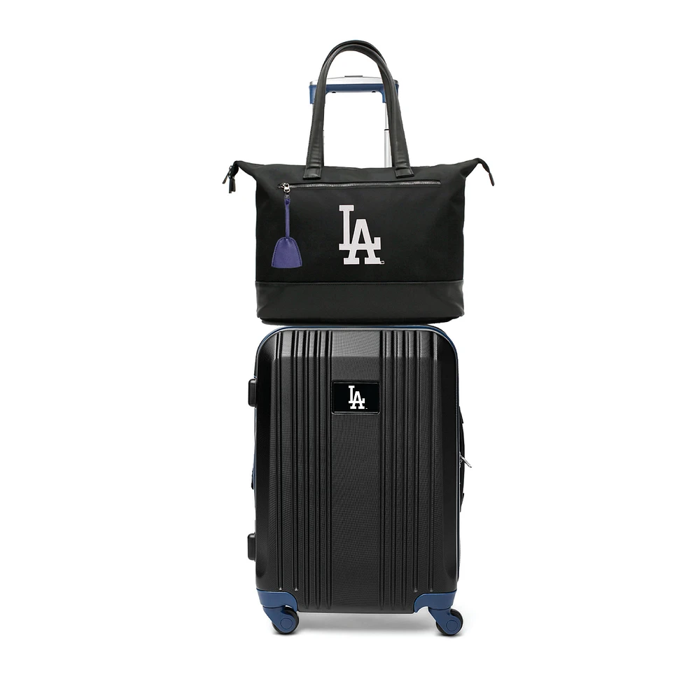 MOJO Los Angeles Dodgers Premium Laptop Tote Bag and Luggage Set