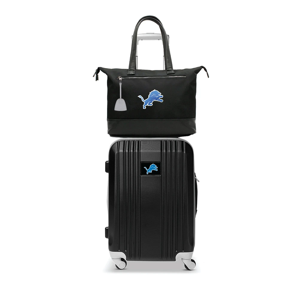 MOJO Detroit Lions Premium Laptop Tote Bag and Luggage Set