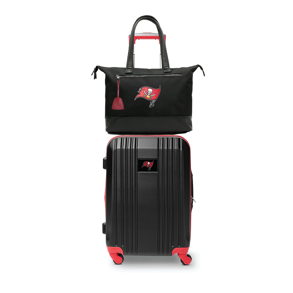 MOJO Tampa Bay Buccaneers Premium Laptop Tote Bag and Luggage Set
