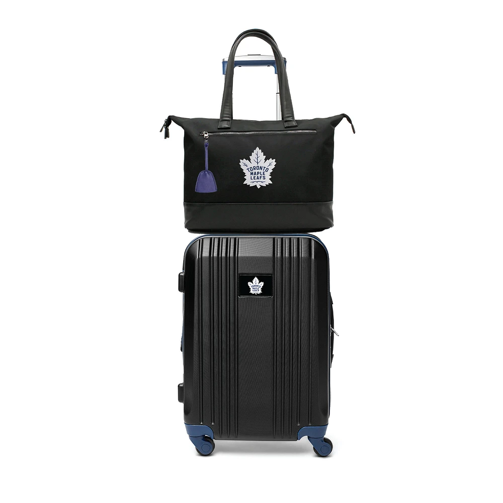 MOJO Toronto Maple Leafs Premium Laptop Tote Bag and Luggage Set