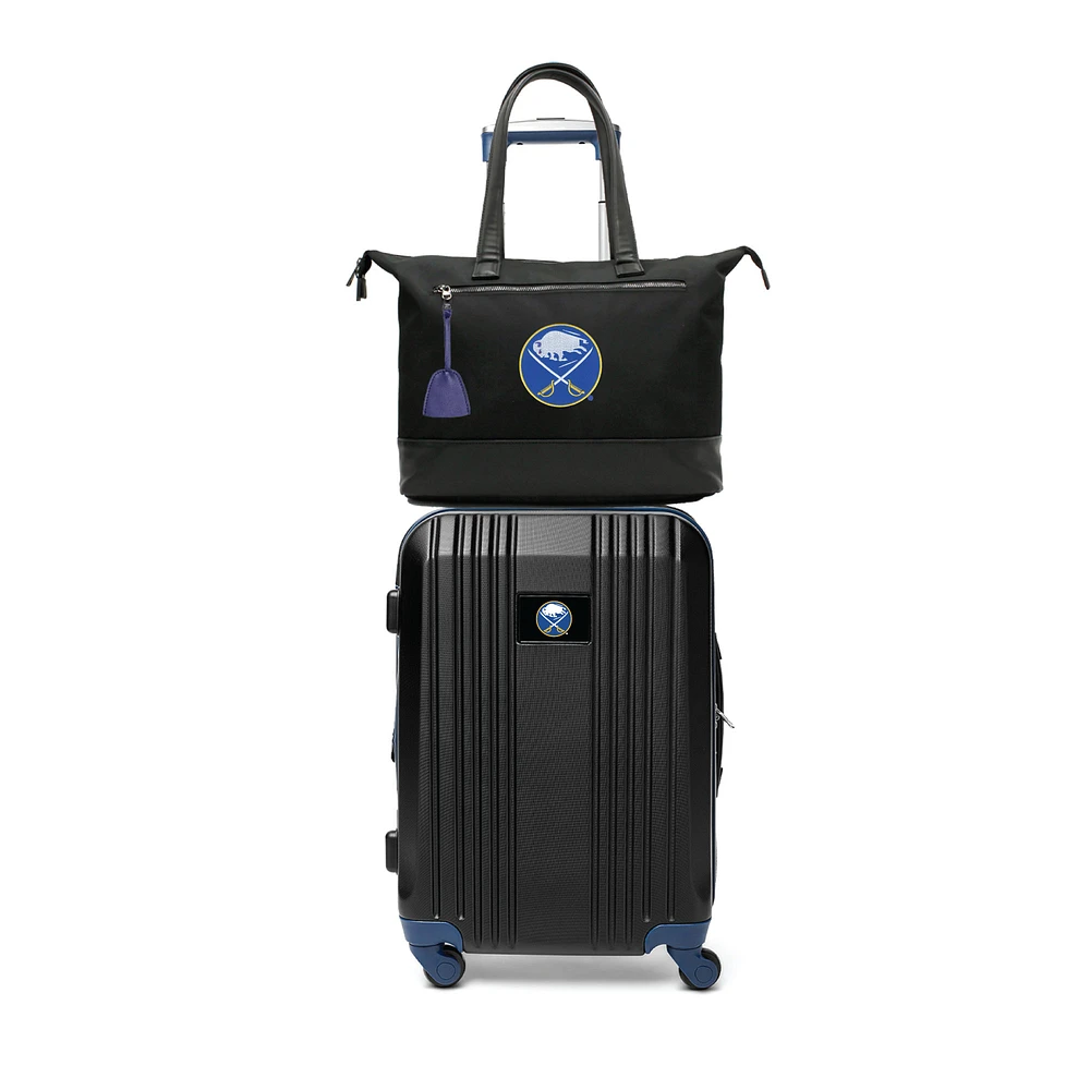 MOJO Buffalo Sabres Premium Laptop Tote Bag and Luggage Set