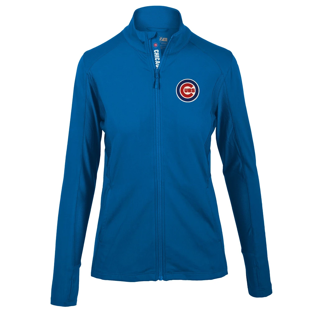 Women's Levelwear Royal Chicago Cubs Alyssa Full-Zip Jacket