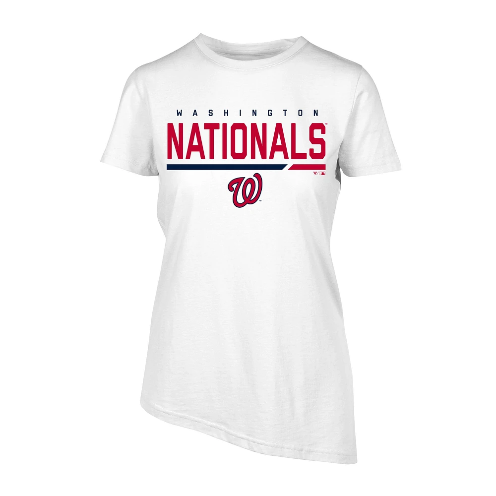 Women's Levelwear White Washington Nationals Birch T-Shirt