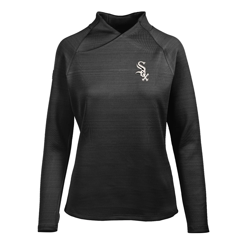 Women's Levelwear Black Chicago White Sox Lena Pullover Top