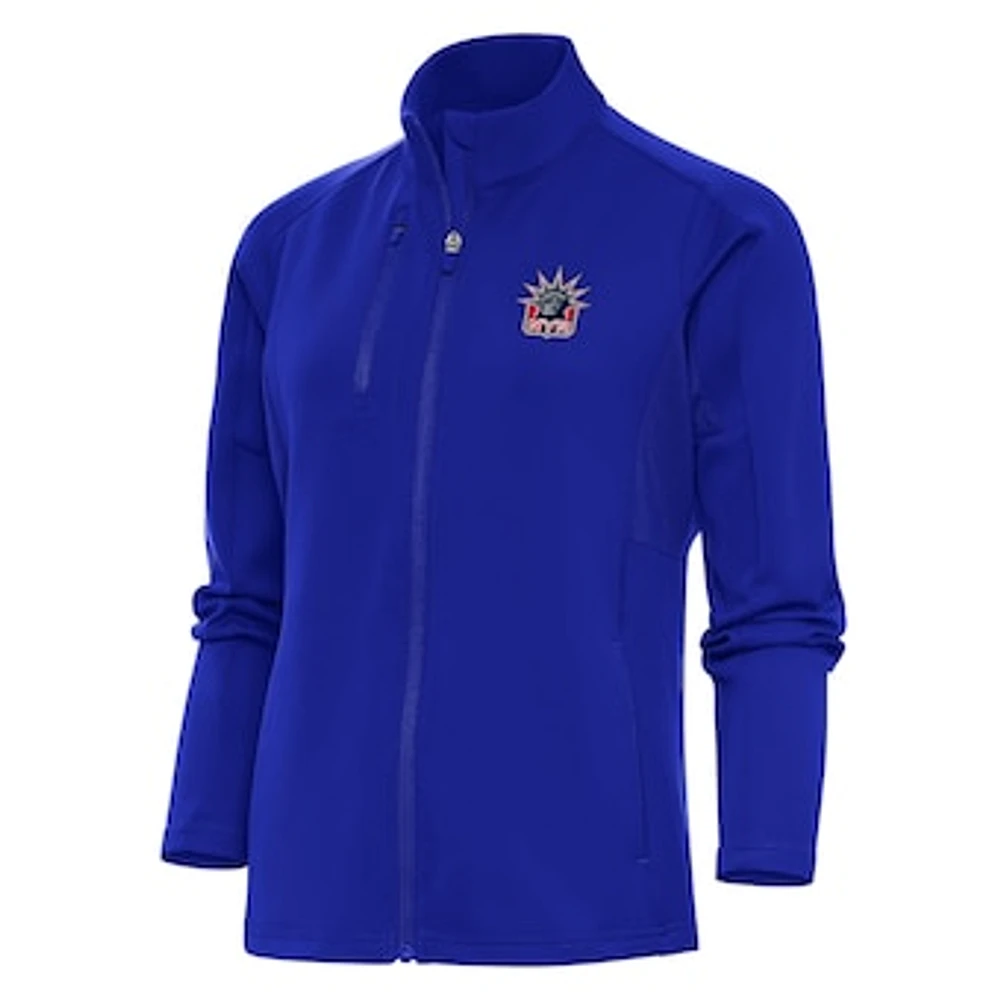 Women's Antigua Royal New York Rangers Special Edition 2.0 Generation Full-Zip Jacket