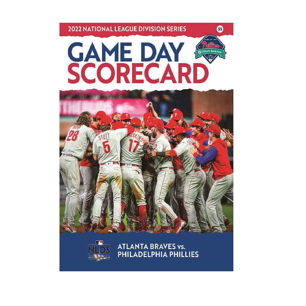 Philadelphia Phillies 2022 NLDS Scorecard