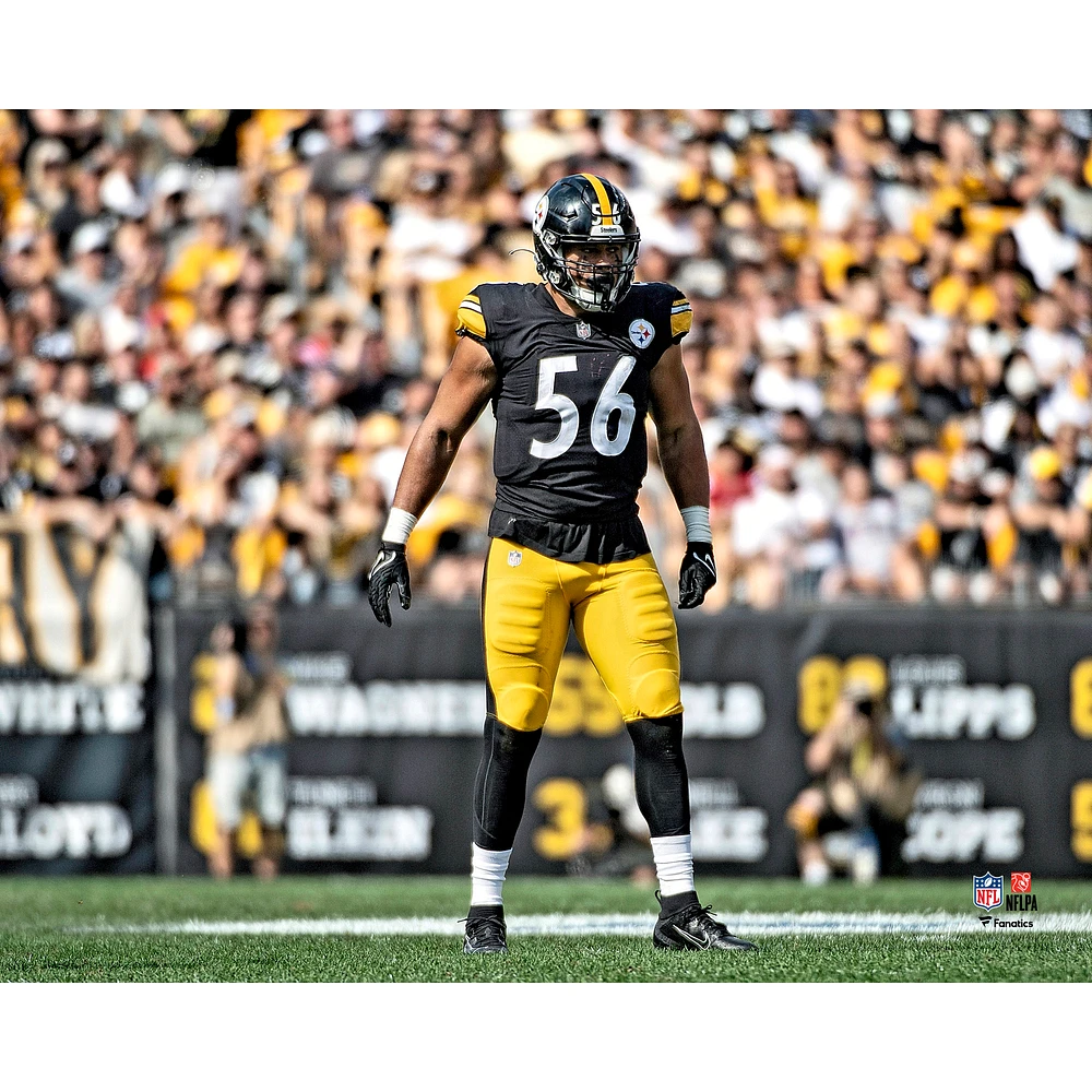 Alex Highsmith Pittsburgh Steelers Unsigned Pre-Snap Photograph