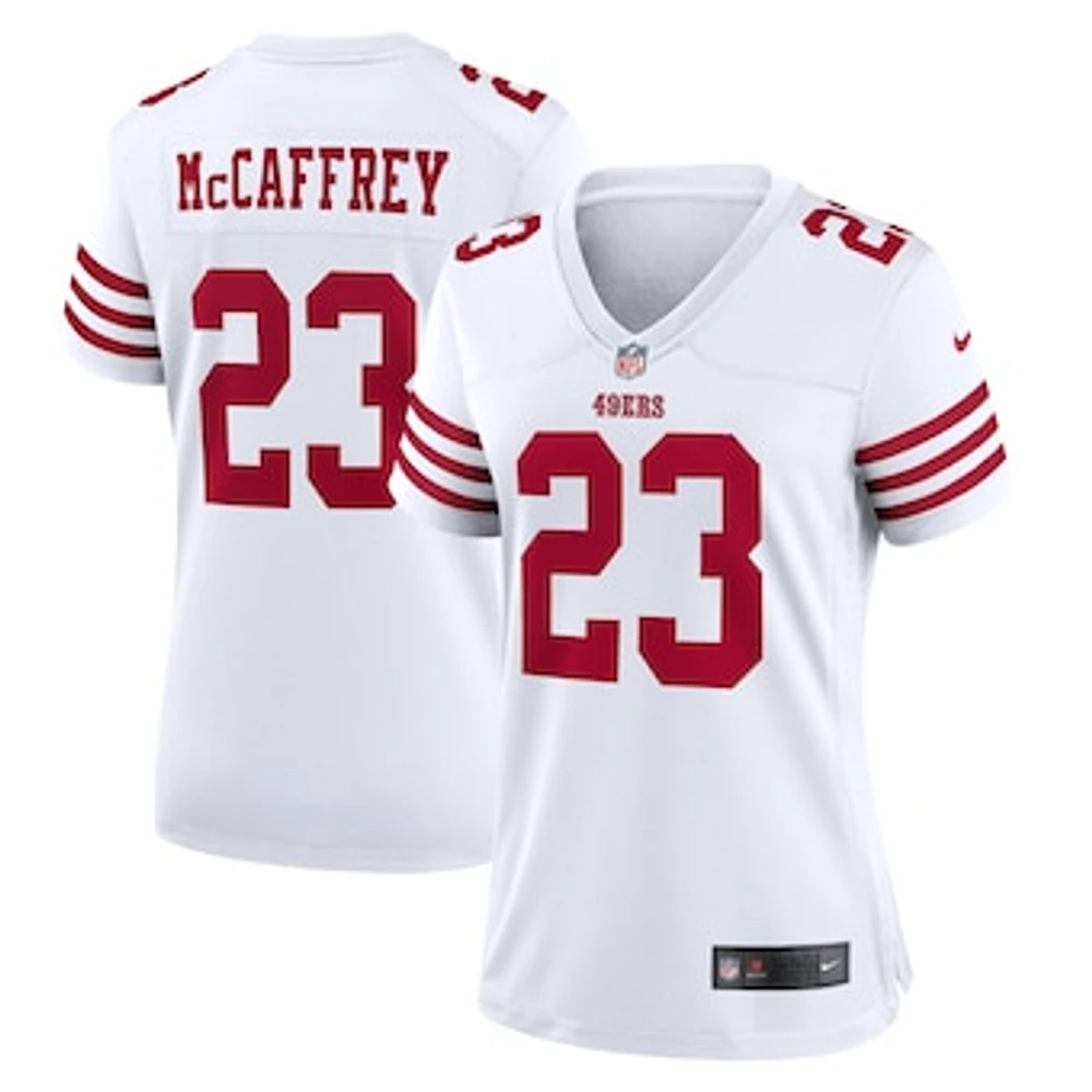 Women's Nike Christian McCaffrey White San Francisco 49ers Player Jersey
