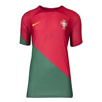 Bruno Fernandes Portugal National Team Autographed 2022-23 Home Jersey - Signature on Front
