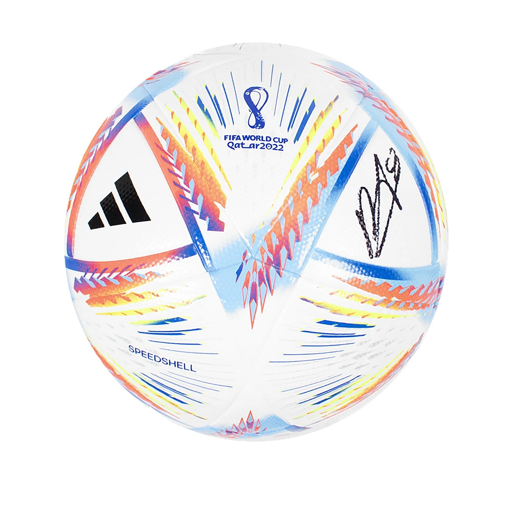 Bruno Fernandes Portugal National Team Autographed FIFA World Cup Ball