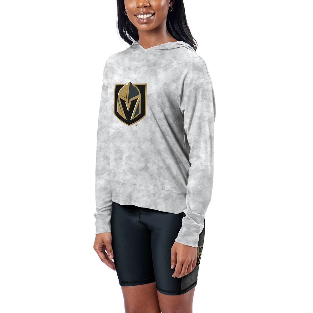 Women's Gray Vegas Golden Knights Pullover Hoodie