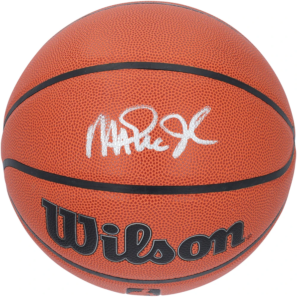 Magic Johnson Los Angeles Lakers Autographed Wilson Authentic Series Indoor/Outdoor Basketball