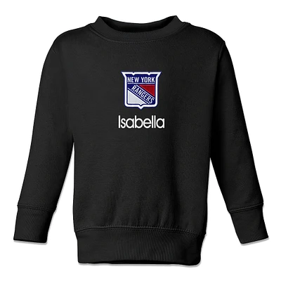 Toddler New York Rangers Personalized Pullover Sweatshirt