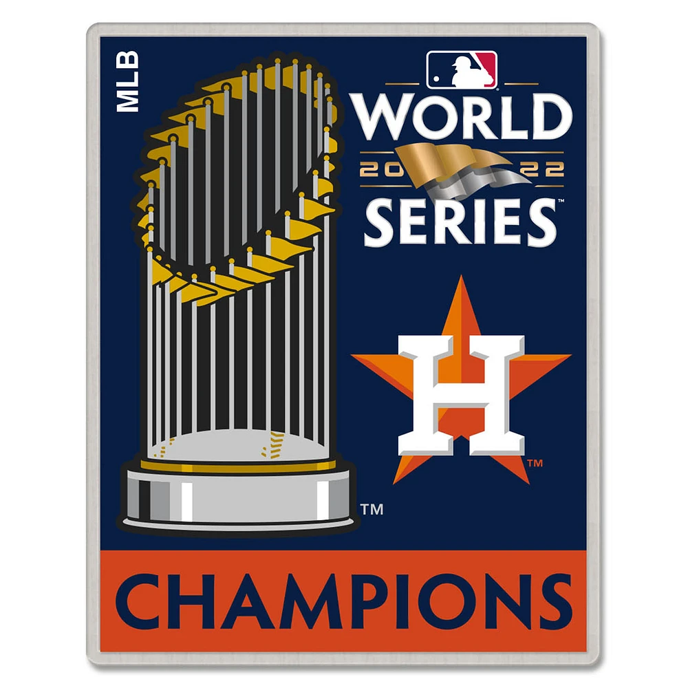 WinCraft Houston Astros 2022 World Series Champions Trophy Collector's Pin