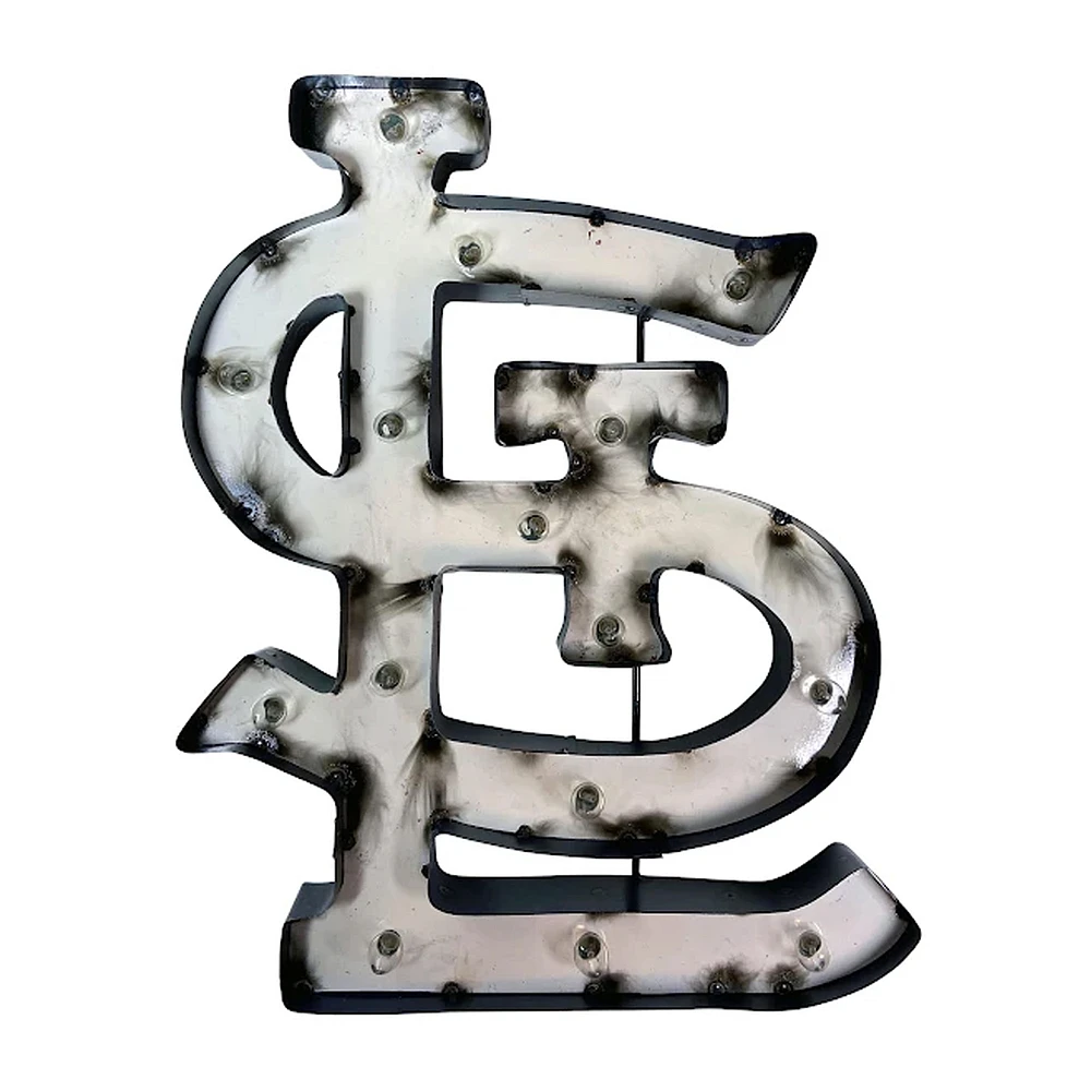Imperial St. Louis Cardinals 18'' x 25'' Lighted Recycled Metal Sign