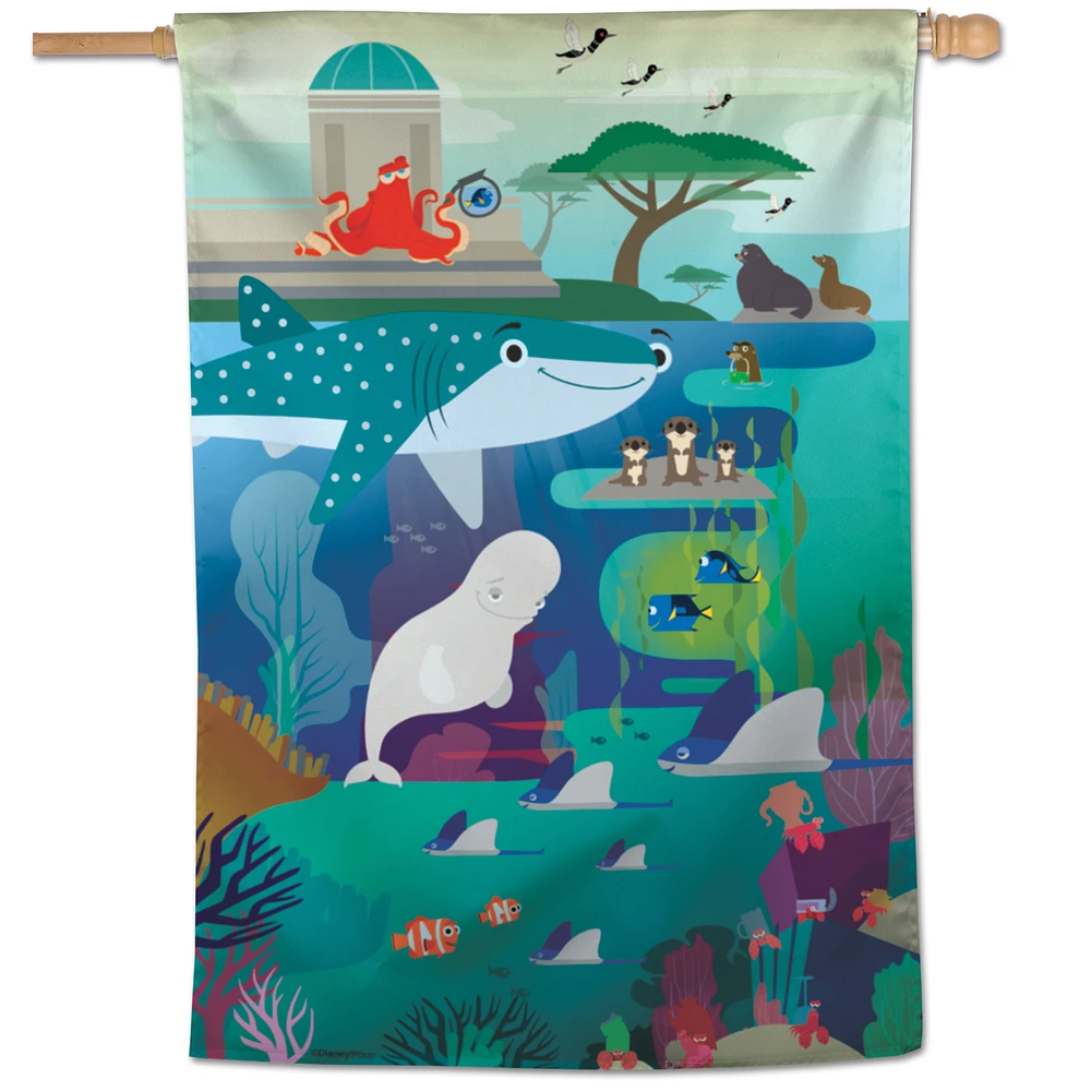 WinCraft Finding Nemo Finding Dory 28'' x 40'' Single-Sided Vertical Banner