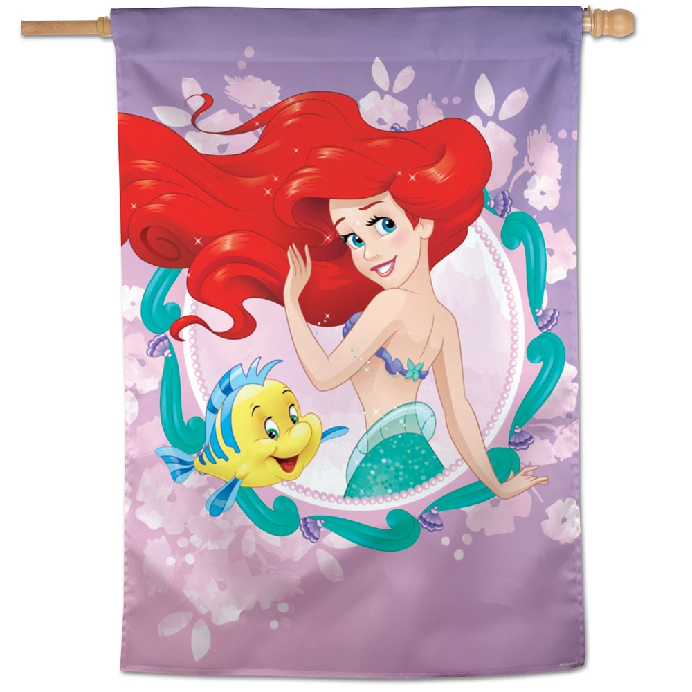WinCraft The Little Mermaid 28'' x 40'' Single-Sided Vertical Banner