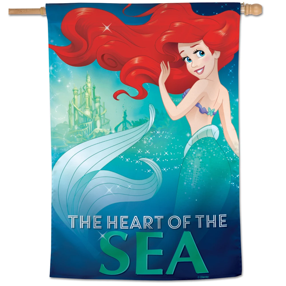 WinCraft The Little Mermaid The Heart Of The Sea 28'' x 40'' Single-Sided Vertical Banner