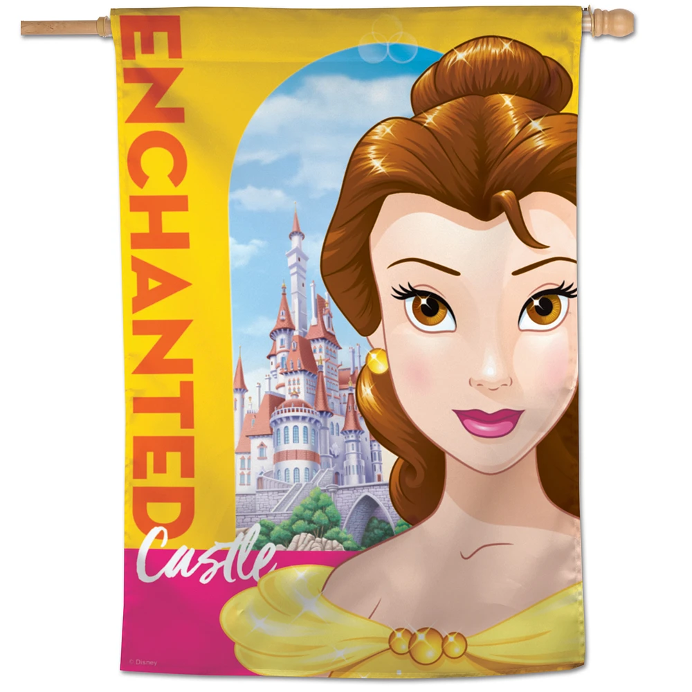 WinCraft Beauty & the Beast Enchanted Castle 28'' x 40'' Single-Sided Vertical Banner