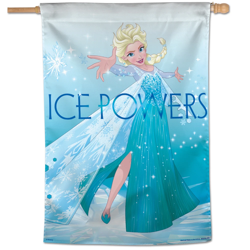 WinCraft Frozen Ice Powers 28'' x 40'' Single-Sided Vertical Banner