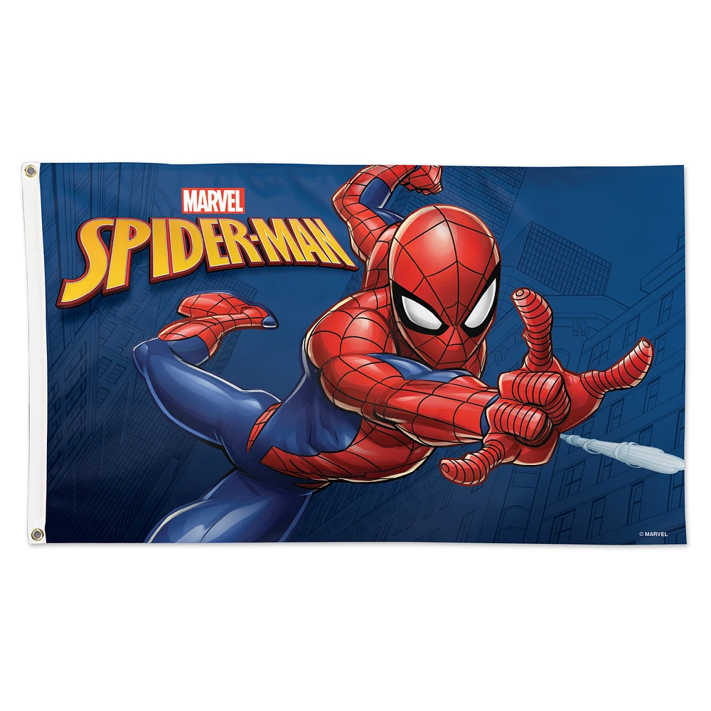 WinCraft Spiderman 3' x 5' Single-Sided Deluxe Flag