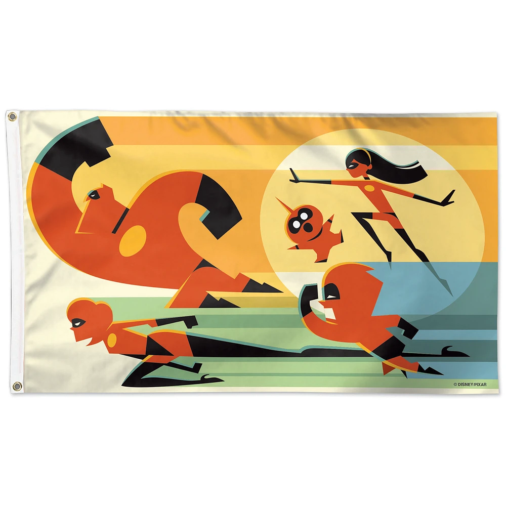 WinCraft The Incredibles 3' x 5' Single-Sided Deluxe Flag
