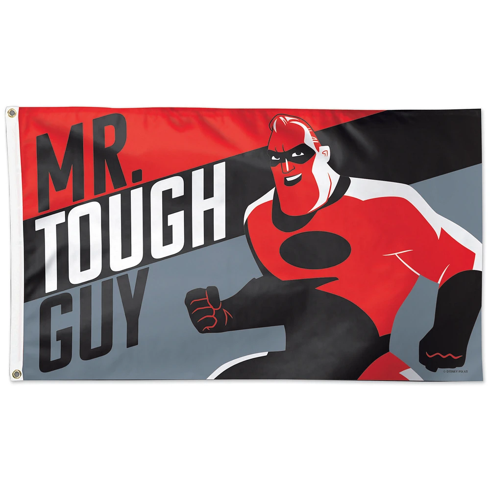 WinCraft The Incredibles Mr. Tough Guy 3' x 5' Single-Sided Deluxe Flag