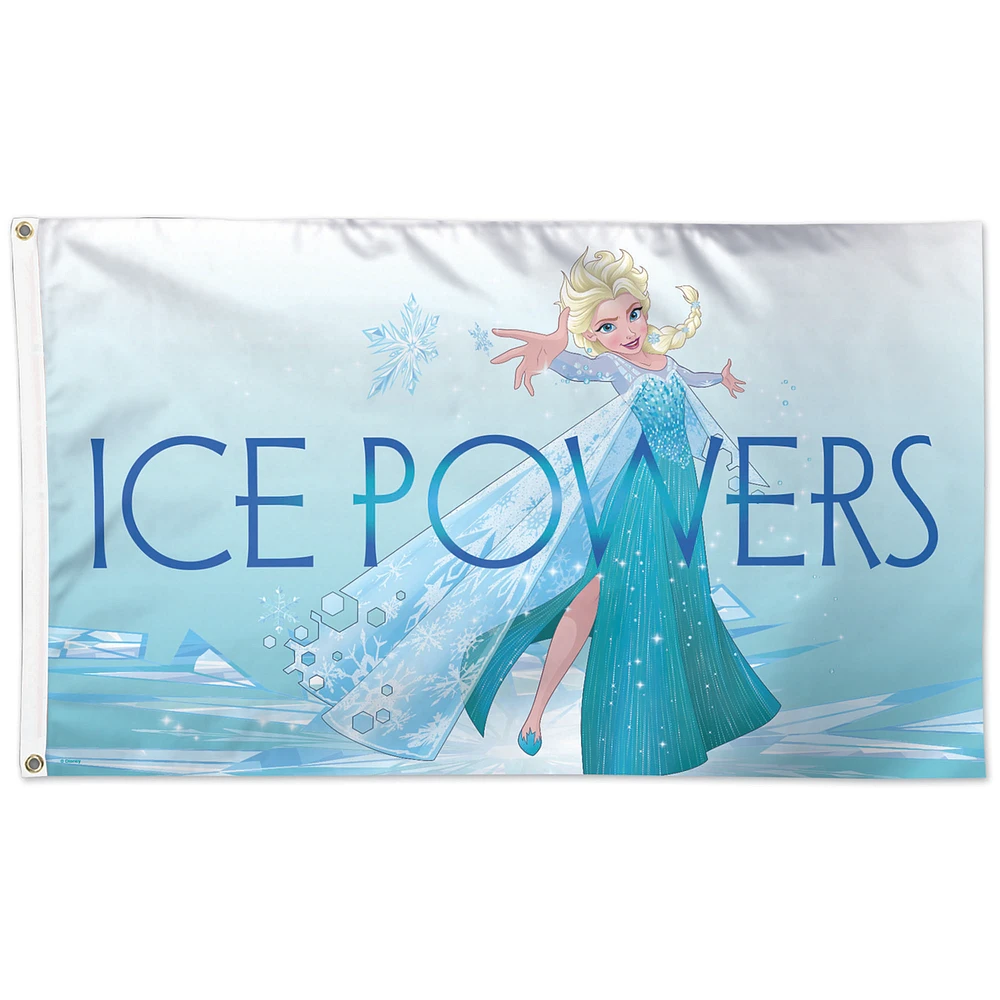 WinCraft Frozen Ice Powers 3' x 5' Single-Sided Deluxe Flag