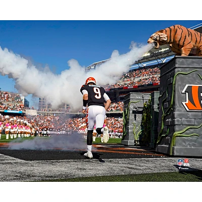 Joe Burrow Cincinnati Bengals Unsigned Pre-Game Entrance Photograph
