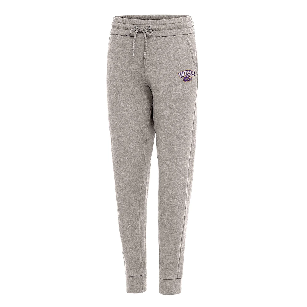 Women's Antigua Oatmeal Western Carolina Catamounts Action Jogger Pants