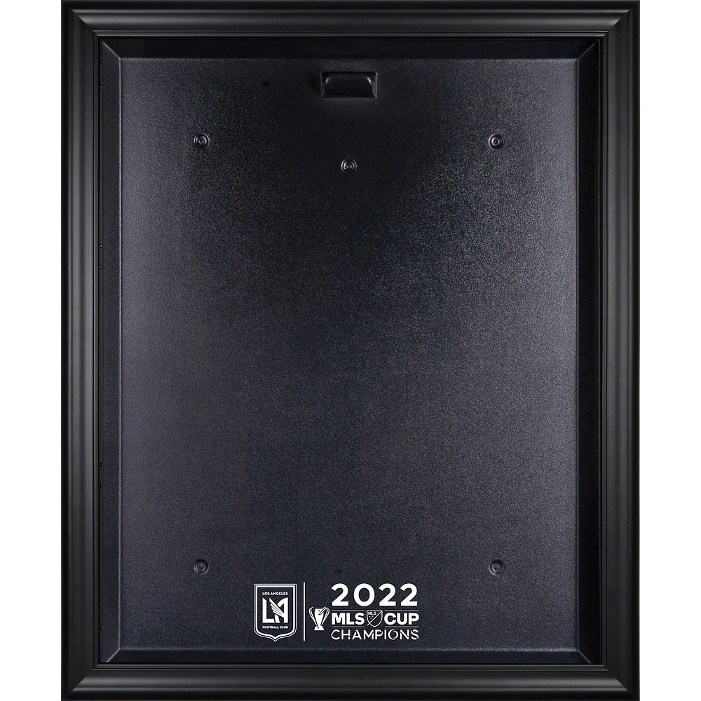 LAFC Framed 2022 MLS Cup Champions Team Logo Jersey Display Case