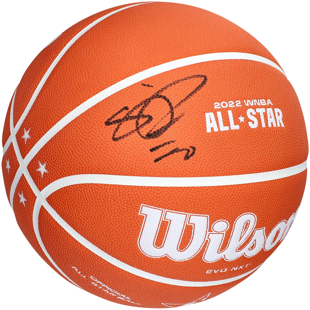 Sabrina Ionescu New York Liberty Autographed Wilson ASG 22 Full Fire Basketball