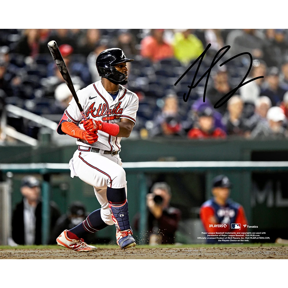 Fanatics Authentic Michael Harris II Atlanta Braves Autographed 8'' x 10'' Hitting Photograph