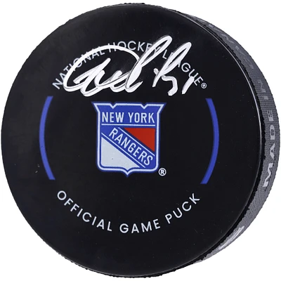 Igor Shesterkin New York Rangers Autographed Official Game Puck