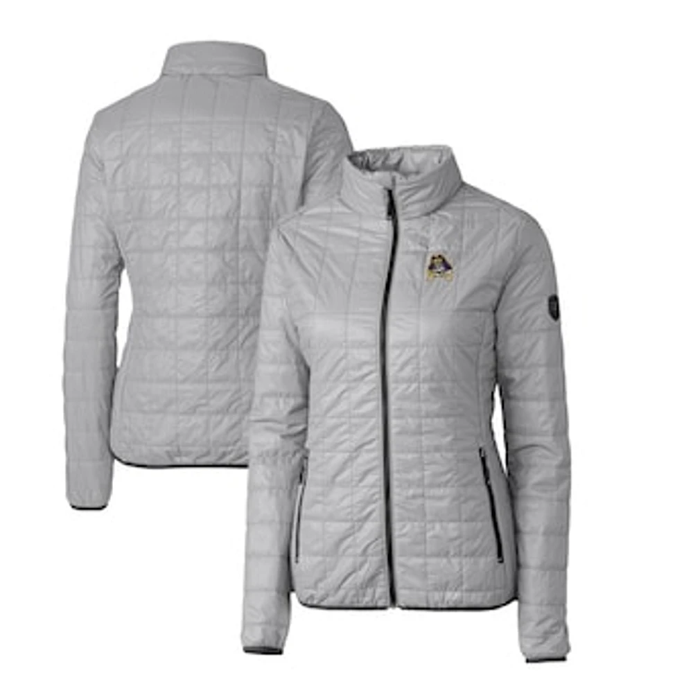 Women's Cutter & Buck ECU Pirates Rainier Eco Insulated Puffer Full-Zip Jacket