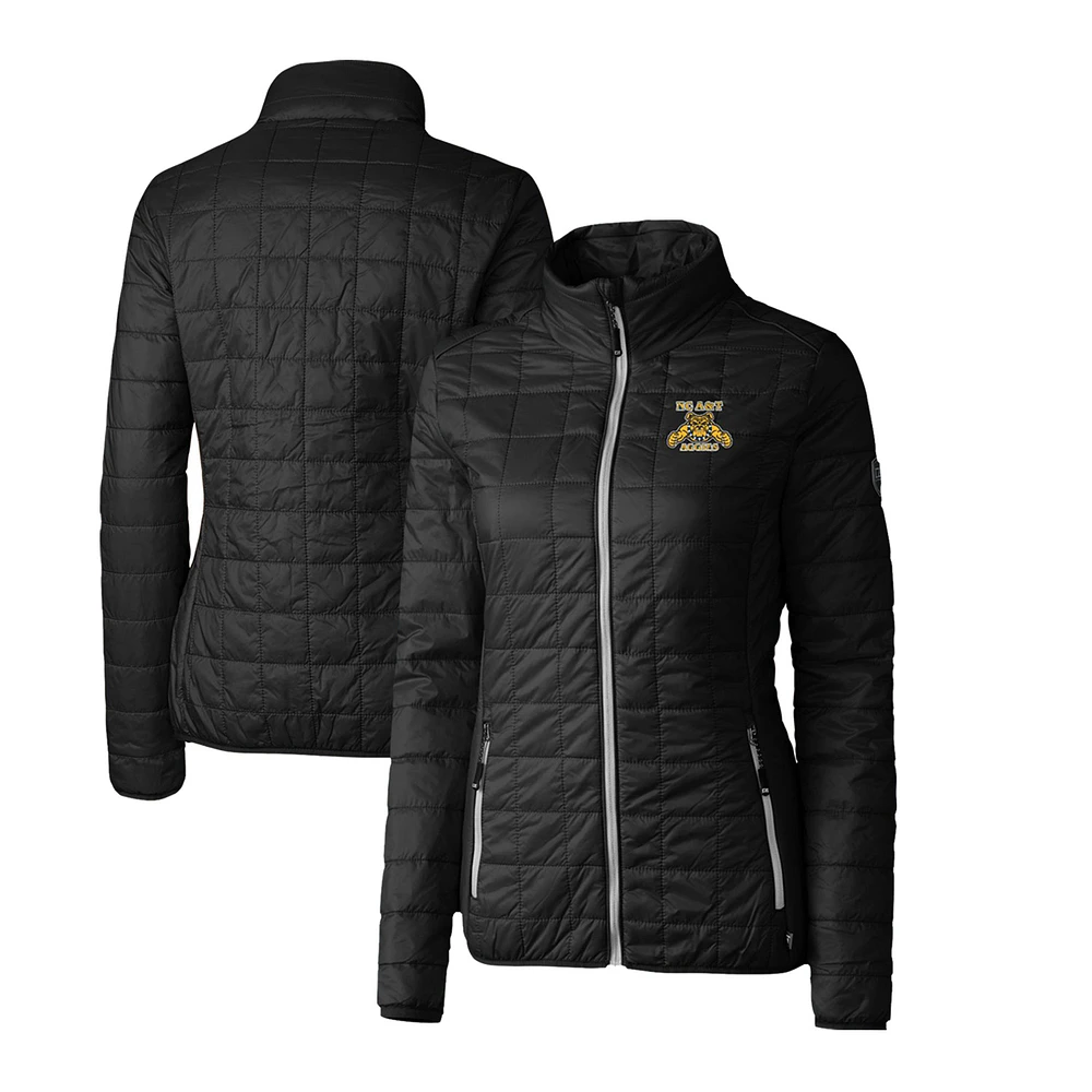 Women's Cutter & Buck North Carolina A&T Aggies Rainier Eco Insulated Puffer Full-Zip Jacket