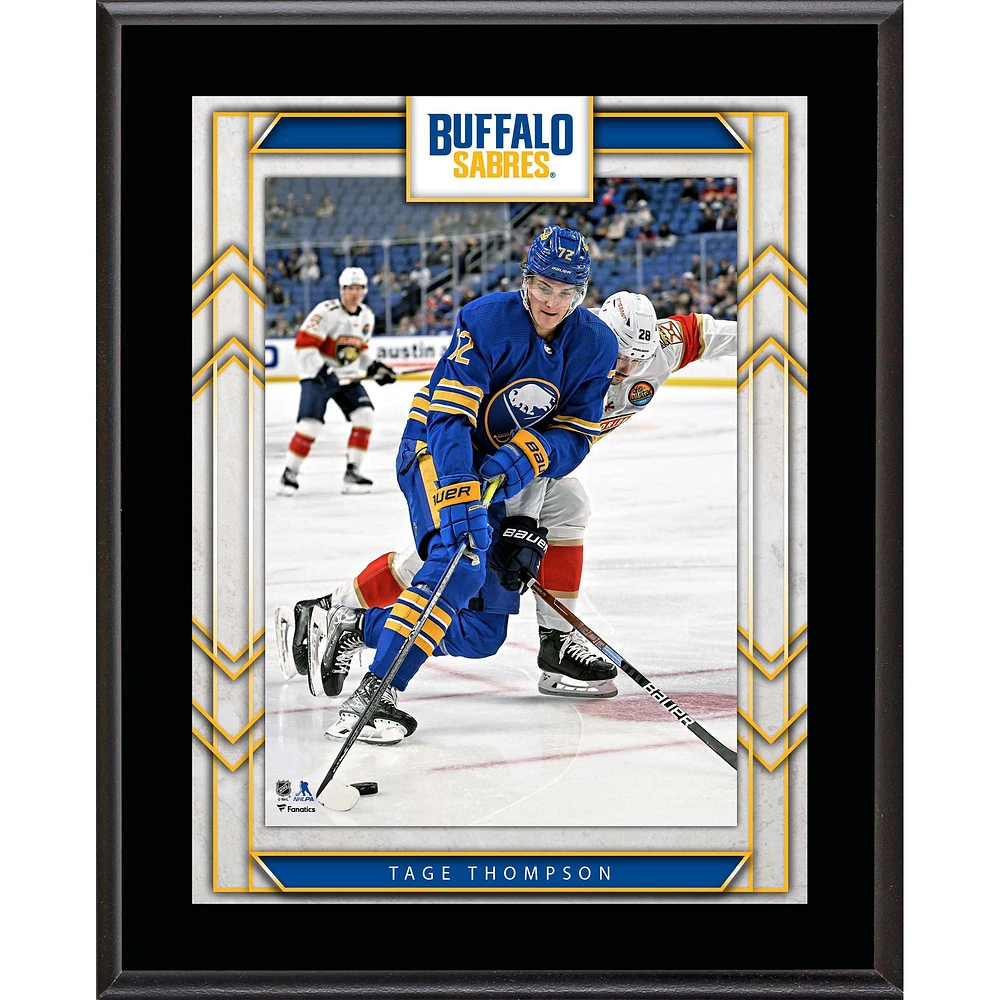 Tage Thompson Buffalo Sabres 10.5" x 13" Sublimated Player Plaque