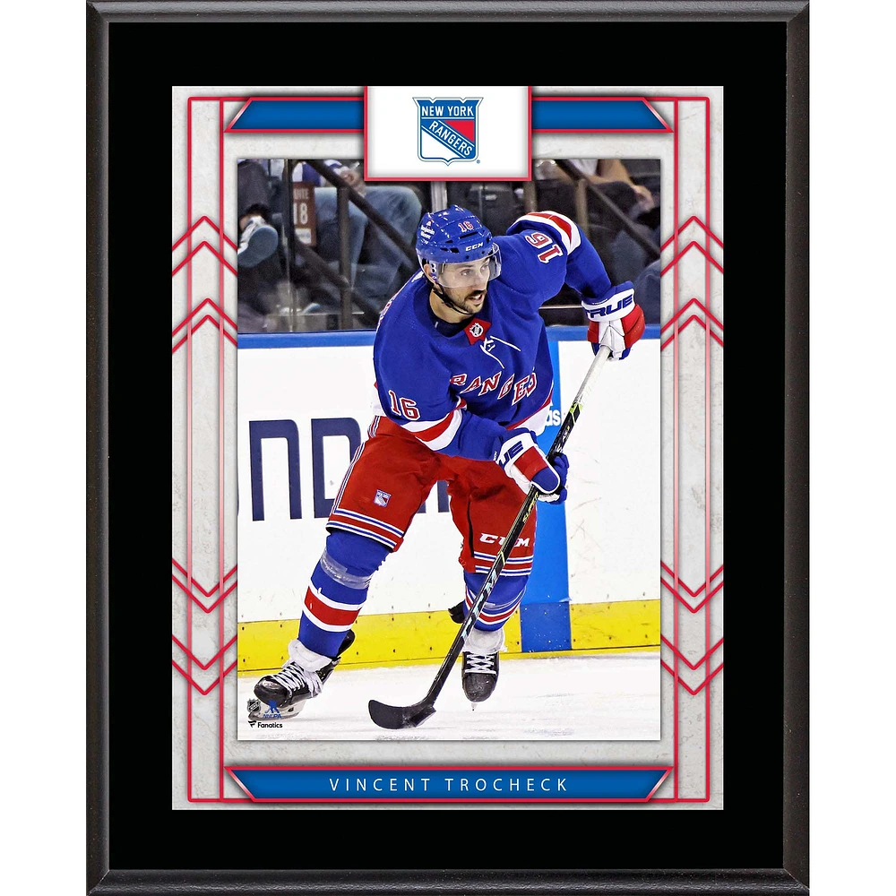 Vincent Trocheck New York Rangers 10.5" x 13" Sublimated Player Plaque