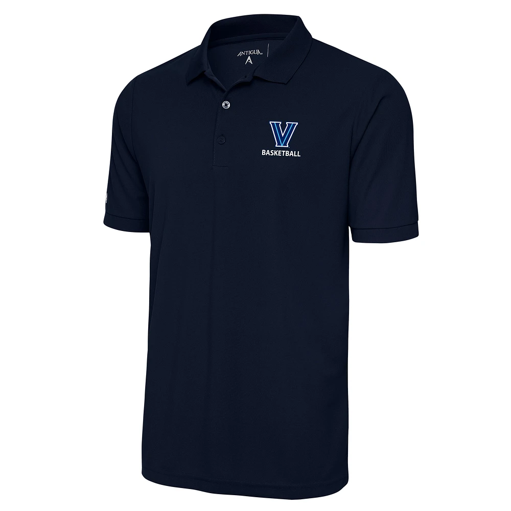 Men's Antigua Navy Villanova Wildcats Basketball Legacy Pique Polo