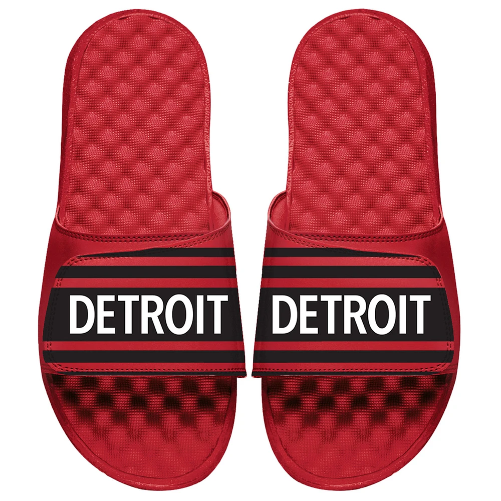 Men's ISlide Red Detroit Wings Special Edition 2.0 Slide Sandals