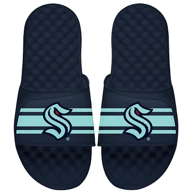 Youth ISlide Navy Seattle Kraken Special Edition 2.0 Slide Sandals