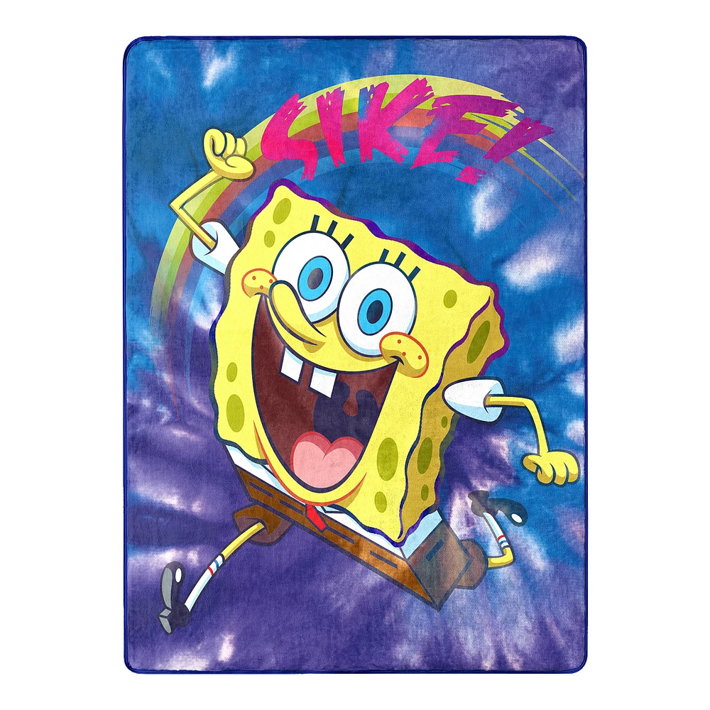 The Northwest Group SpongeBob SquarePants Sike 46'' x 60'' Silk Touch Throw Blanket