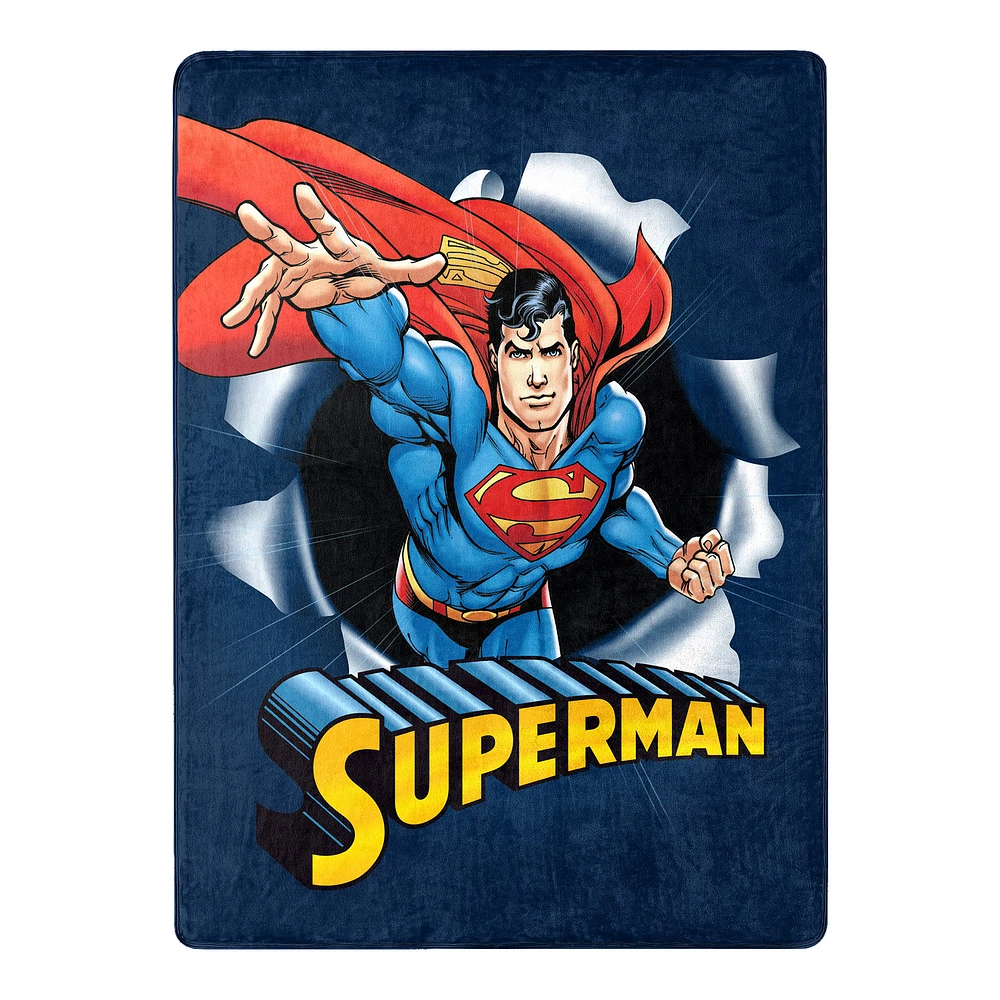 The Northwest Group Superman 46'' x 60'' Silk Touch Throw Blanket