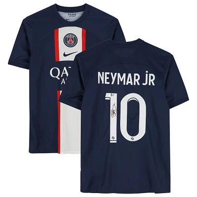 Neymar Jr. Navy Paris Saint-Germain Autographed Nike 2022-23 Jersey