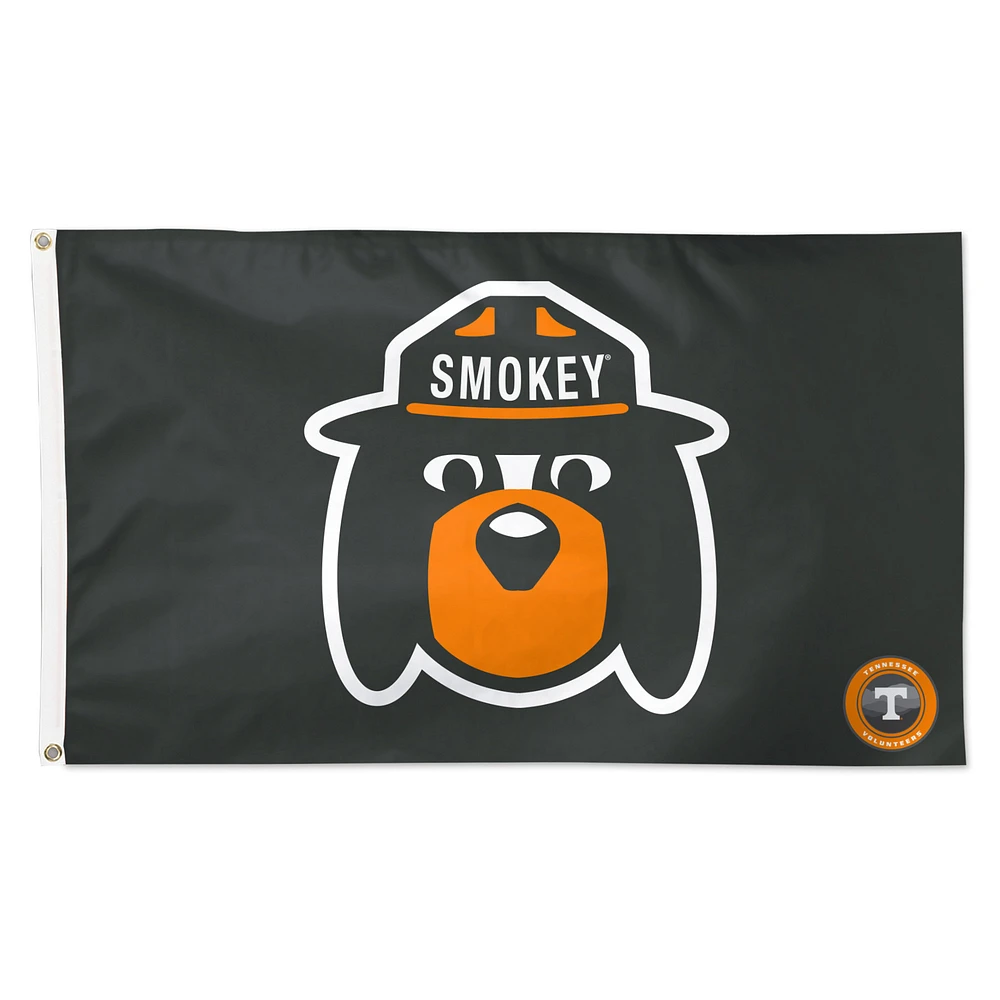 WinCraft Tennessee Volunteers 3' x 5' Smokey Deluxe Single-Sided Flag