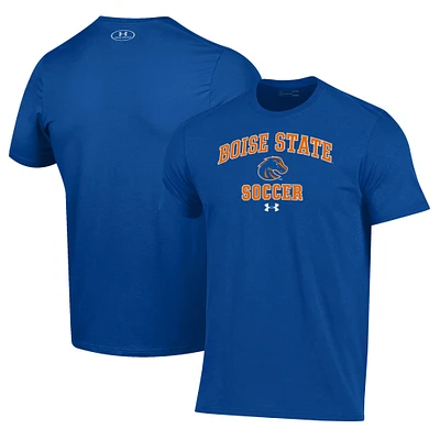 Men's Under Armour Royal Boise State Broncos Soccer Arch Over Performance T-Shirt